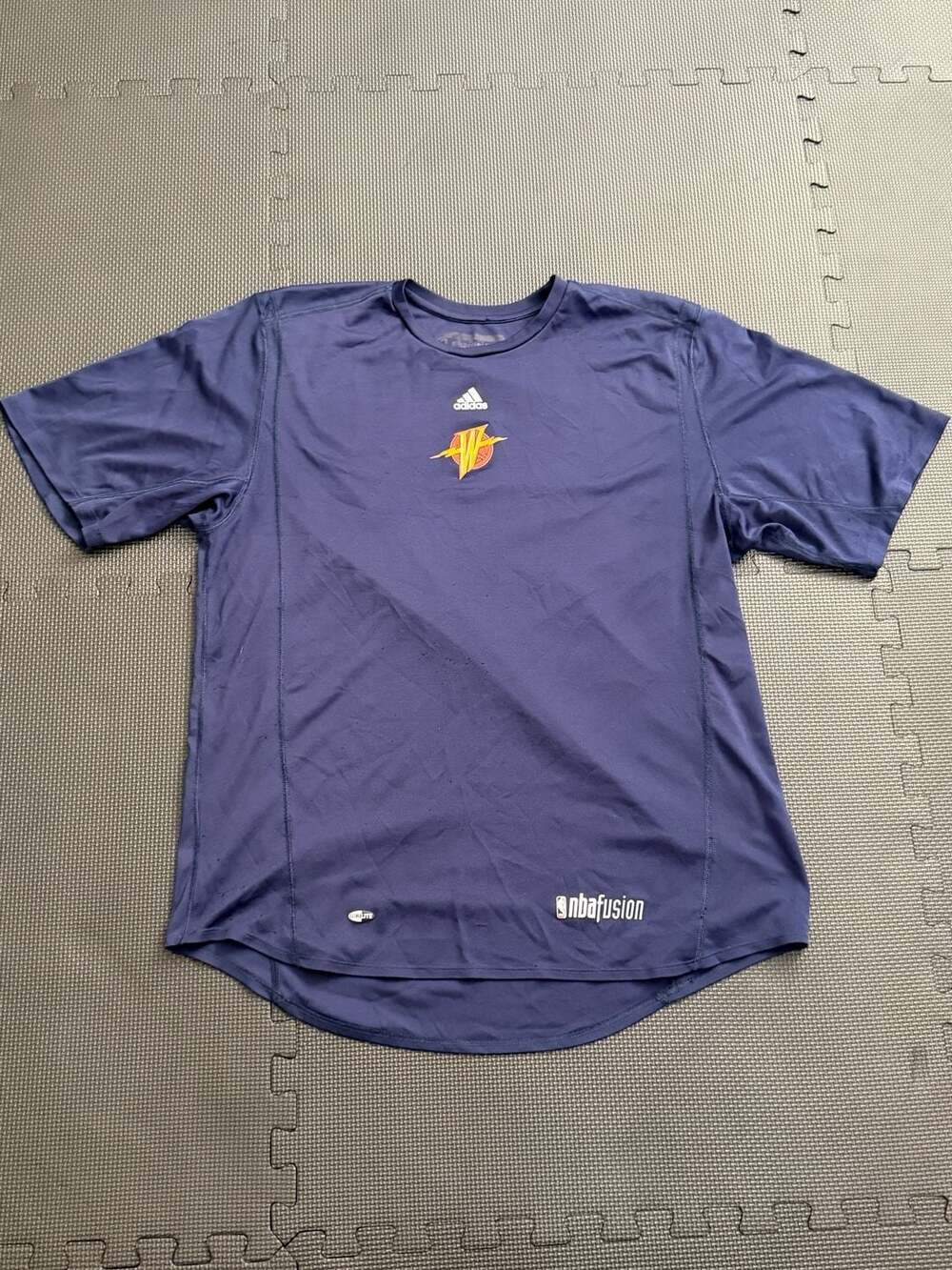 Adidas Golden State Warriors NBA Fusion Climalite Performance T-Shirt